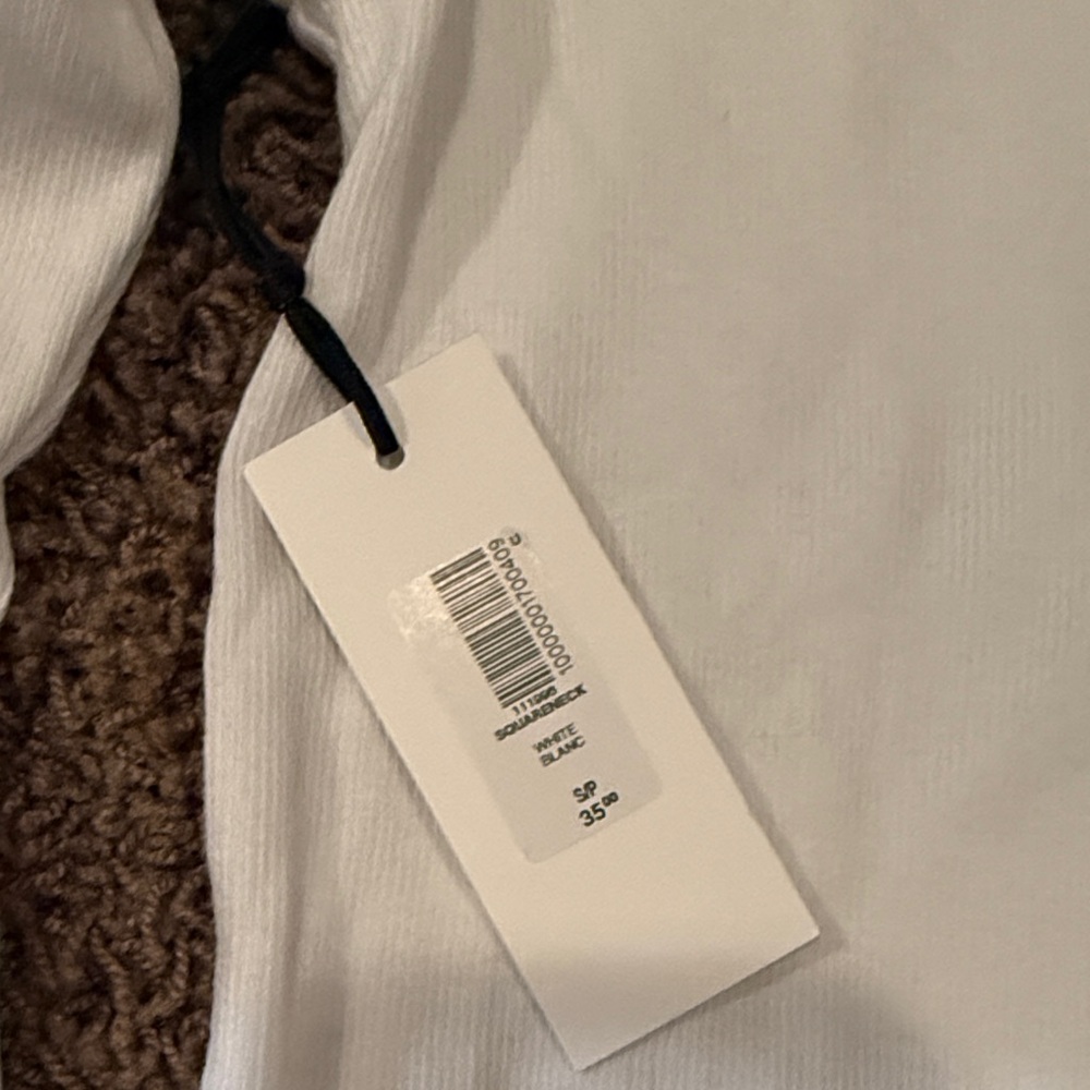 Aritzia White Long Sleeve Top - Picture 4 of 5